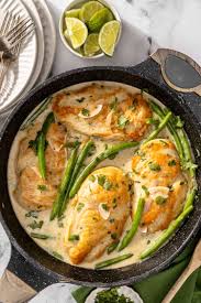 Creamy Coconut Chicken & Greens
